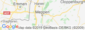 Meppen map